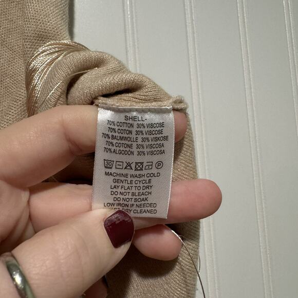 Free People x Understated Leather River Walk Poncho Fringed Western Size Small - Picture 5 of 6